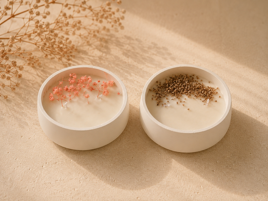 Pack Dúo Esencia de Aura Atelier: 2 velas aromáticas a elegir