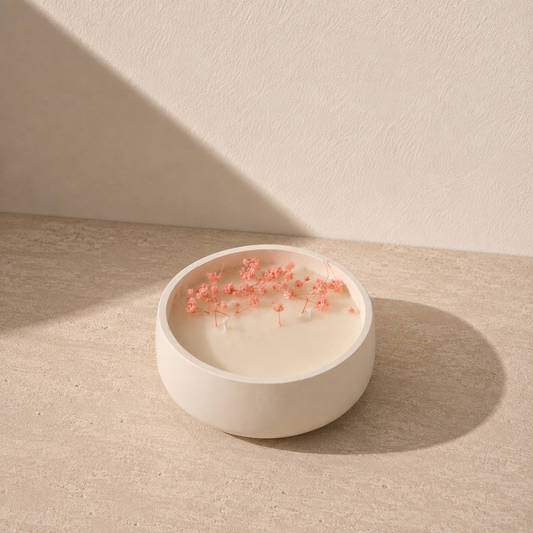 Luna de Seda – Vela Aromática de Flor de Loto
