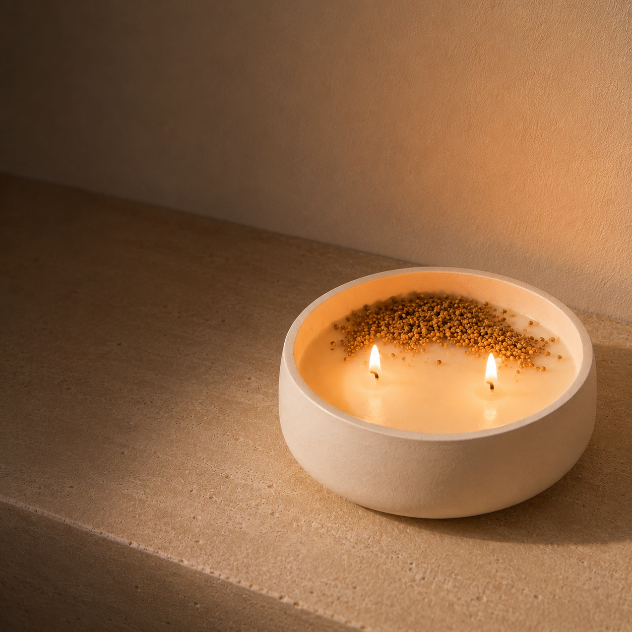 Susurro de Aura – Vela Aromática de Bergamota