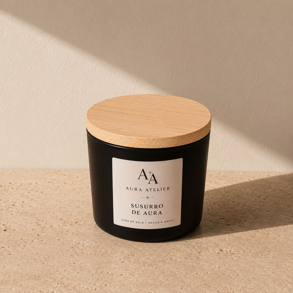 Susurro de Aura – Vela Aromática de Bergamota