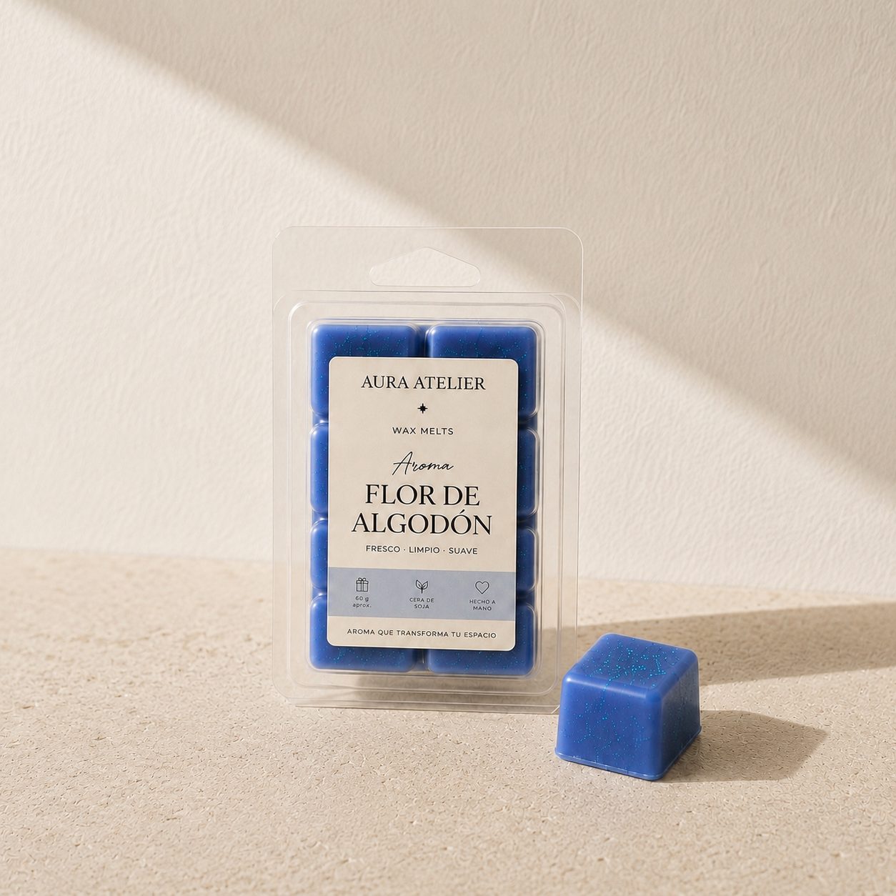 Flor de Algodón – Wax Melts de Soja