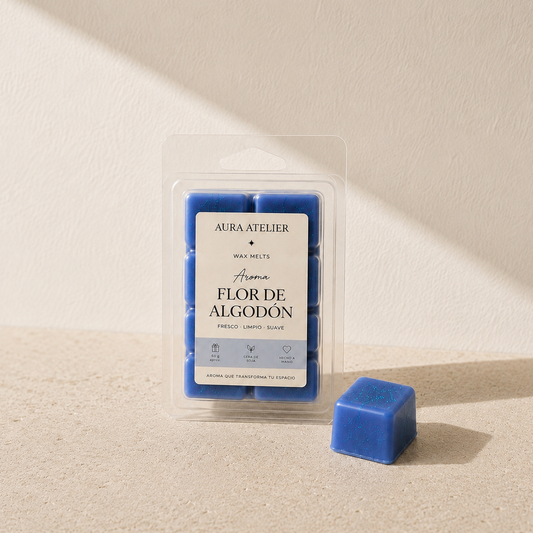 Flor de Algodón – Wax Melts de Soja