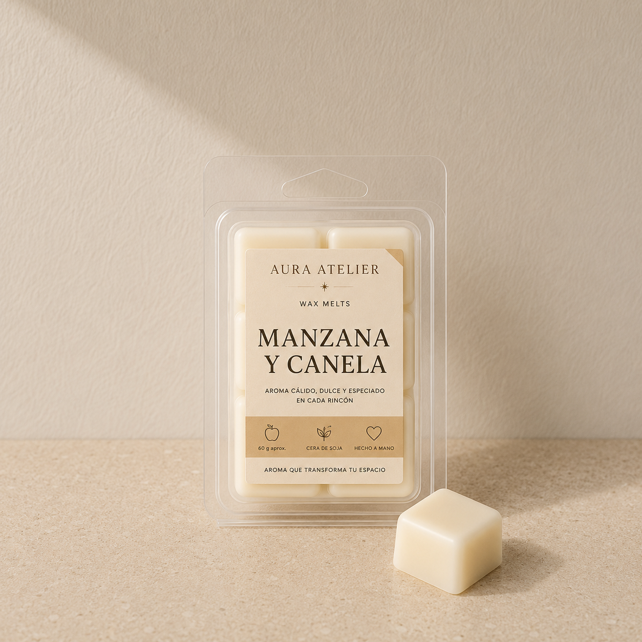Manzana y Canela – Wax Melts de Soja