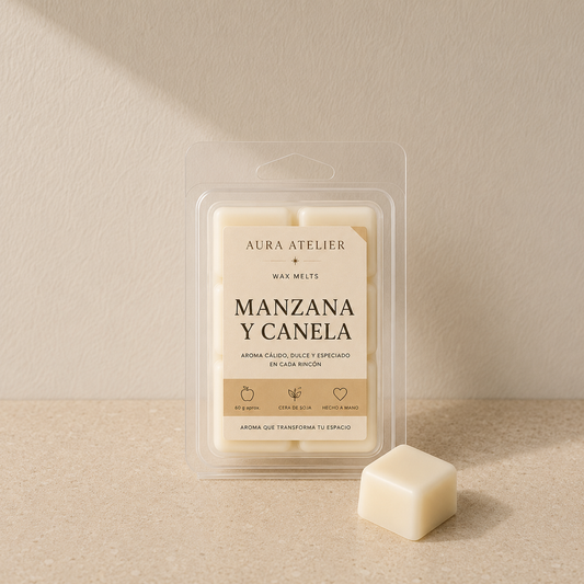 Manzana y Canela – Wax Melts de Soja
