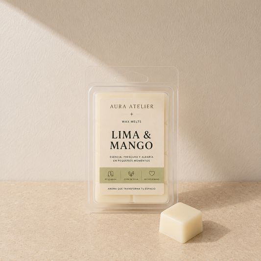 Mango y Lima – Wax Melts de Soja