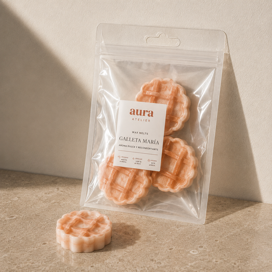 Galleta María – Wax Melts con Figuras