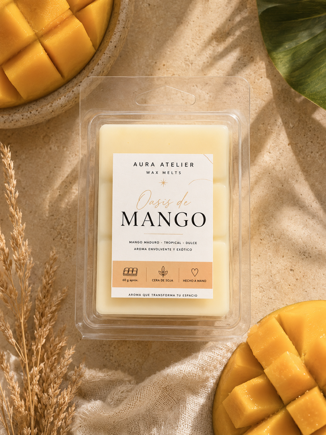 Oasis de Mango – Wax Melts de Soja
