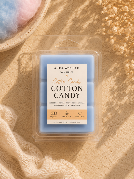 Cotton Candy – Wax Melts de Soja