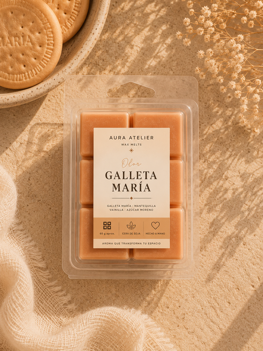 Galleta María – Wax Melts de Soja